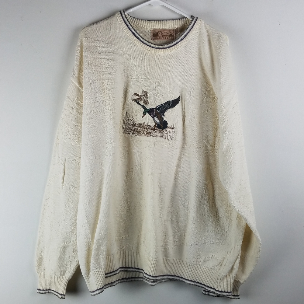 Shenandoah XL Pheasant Cable Knit Sweater